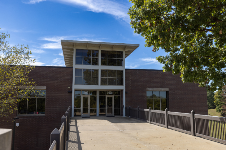 photo of a building on campus