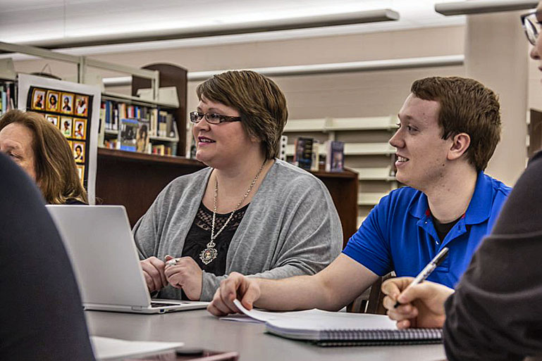 Students on Campus