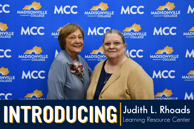 Introducing Judith Rhoads Learning Resource Center