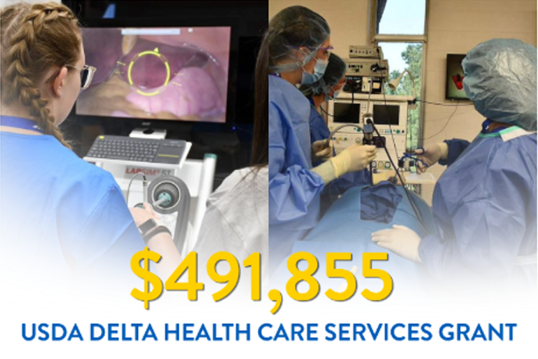 $491,855 USDA Delta Health Care Services Grant